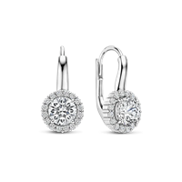 Earrings Ti Sento Milano Woman in Silver Zircone 78056ZI